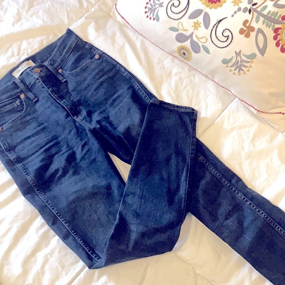 10" High-Rise Skinny Jeans in Hayes Wash